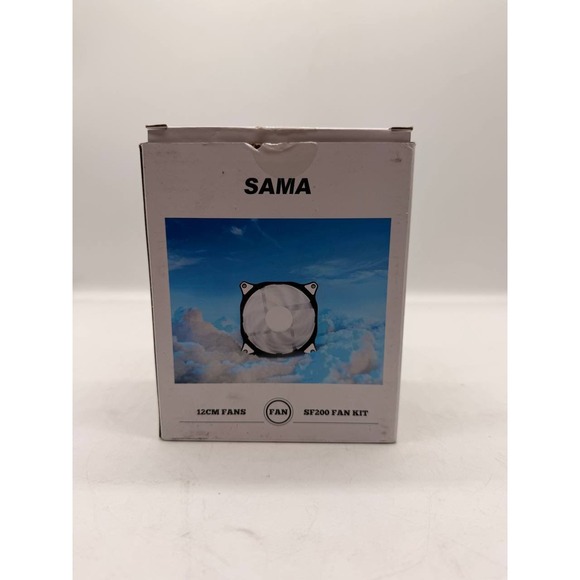 SAMA SF200 FAN KIT 12CM FANS 3PCS 800-2200RPM HYDRO BEARING PWM - Picture 2 of 4
